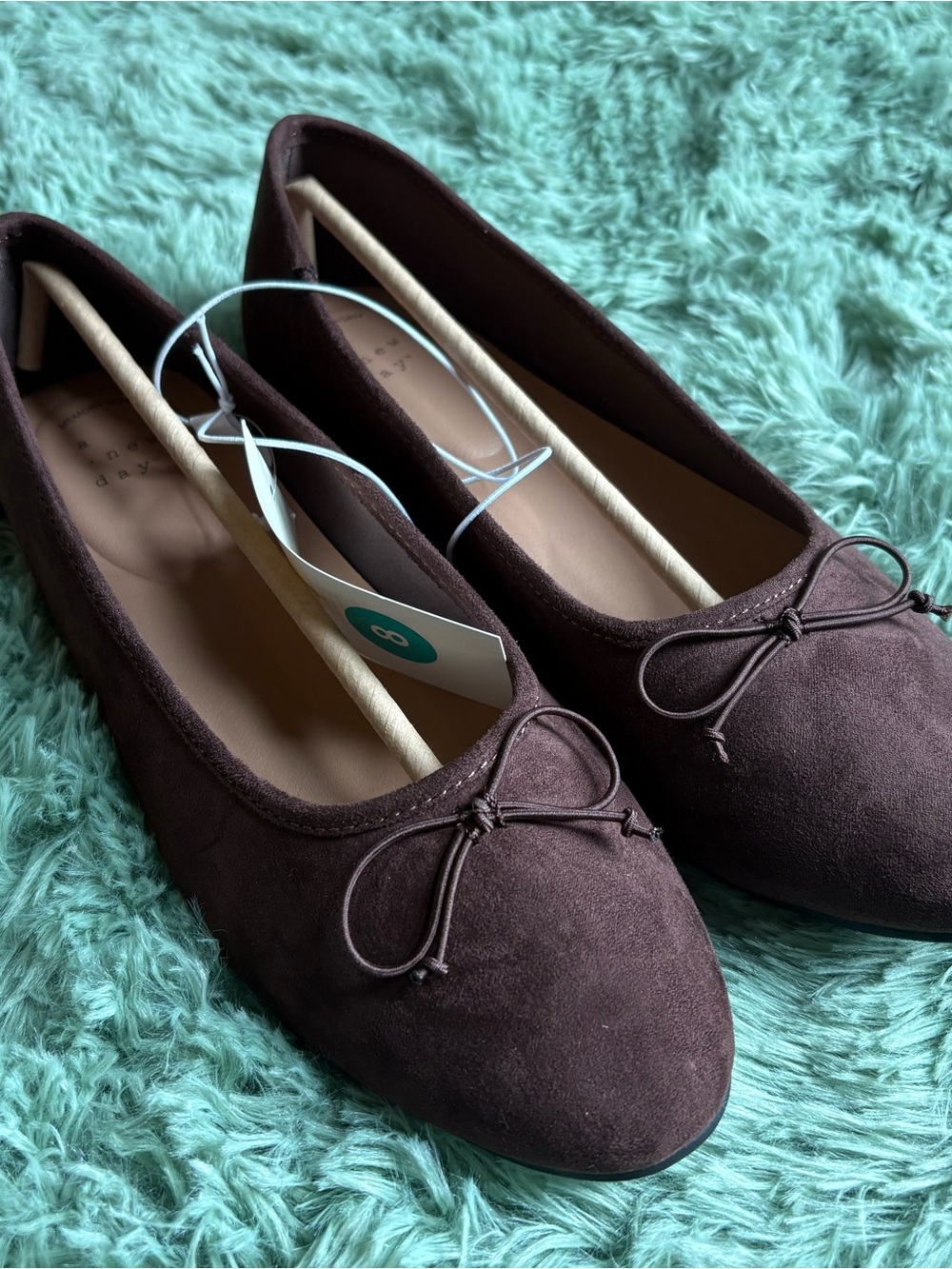 Women’s Matilda Brown Suede Ballet Flats